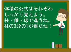立体の表面積と体積 数学の要点まとめ 練習問題一覧